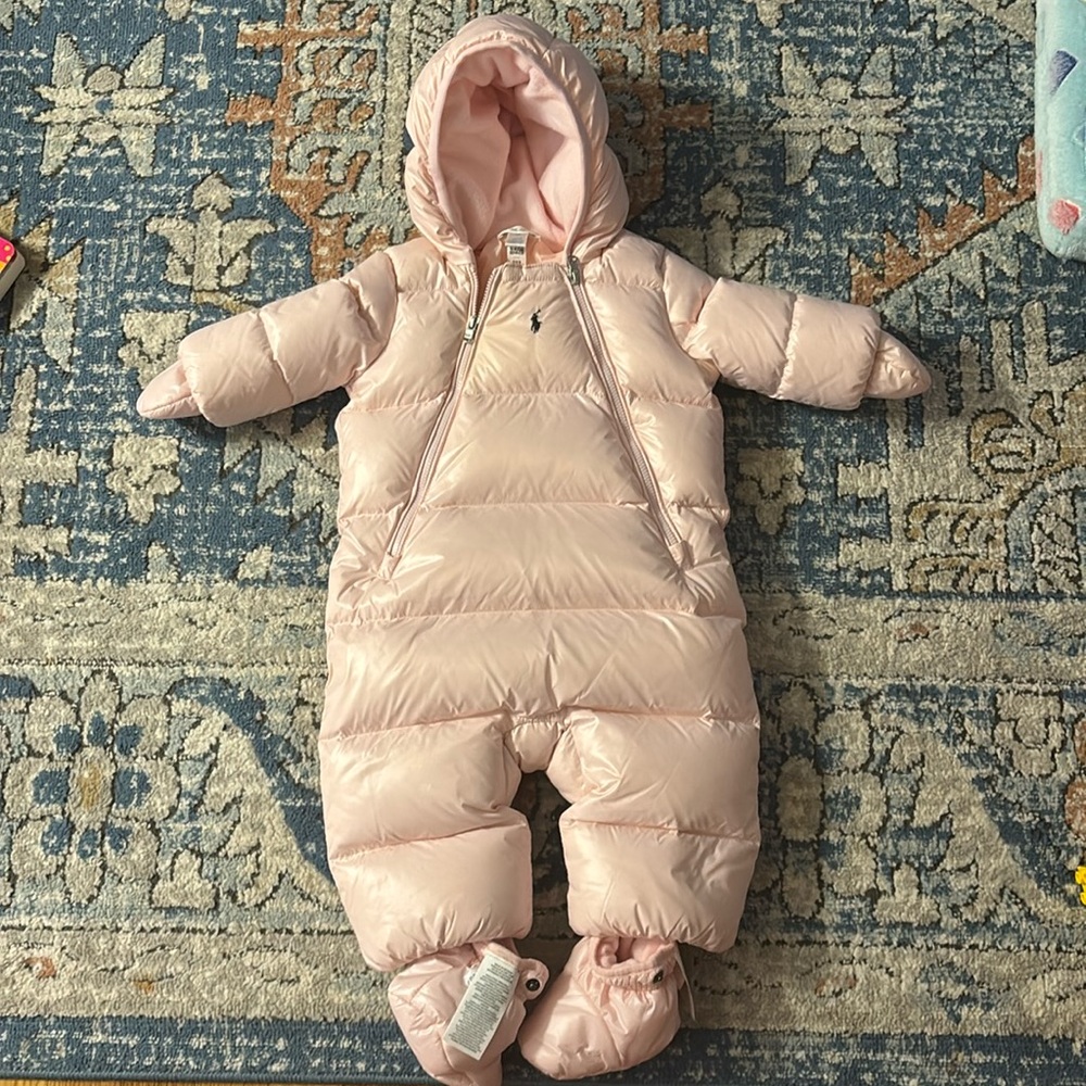 Polo Ralph Lauren baby girl snowsuit